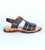Arzen 23-Ar.1 Cırtlı Erkek Çocuk Sandalet (Siyah)