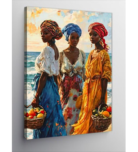 Kanvas Tablo Afrikalı Kadınlar