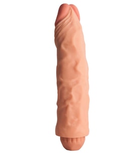 Real Touch Çift Katmanlı 21.5cm Vibratör