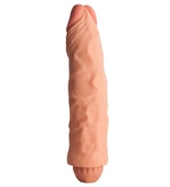 Real Touch Çift Katmanlı 21.5cm Vibratör