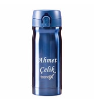 İsme Özel Termos 350Ml. Trendix Mavi