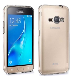 Samsung Galaxy J2 Prime Kılıf Şeffaf Silikon Hibrit Case (Renksiz)