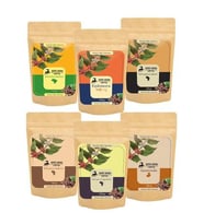 Addis Ababa Coffee 6X100 gr Dünya Kahveleri / Santos, Endonezya, Sidamo, Yirgacheffe, Guatemala