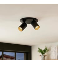 Rsylight Retro Metal 2 li Hareketli Spot Led Avize Gün Işığı Ampullü