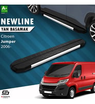 S-Dizayn Citroen Jumper 3 Kısa Şase NewLine Krom Yan Basamak 203 Cm 2006-2022 A+ Kalite