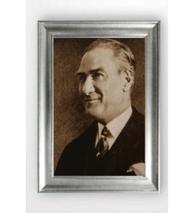 Gümüş Çerçeveli Atatürk Tablo a714