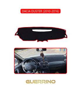 DACIA DUSTER 2010-2016TORPİDO KORUMA HALISI KIRMIZI KENAR