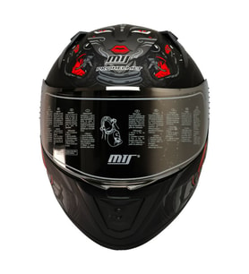 Motosiklet Kaskı Ece 22.R06 Sertifikalı Double Vizör Full Face Kask Myth Grey