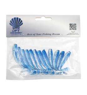 DFT Sasi 6,5cm 1.6g İğnesiz Renk:03 Mavi Simli1/12