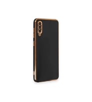 Galaxy A50 Kılıf Volet Silikon - Siyah