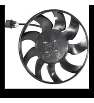 Audi A4 S4 RS4 A5 S5 RS5 A6 S6 A7 A8 S8 Q7 Q8 2016- FAN Motoru Davlumbazsiz 365MM 4 FIS 400W 9 Kanat