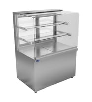 Öztiryakiler Etd-12n10 Düz Camlı Nötr Teşhir Dolabı, 240 Lt, 100x70x135 Cm