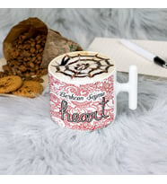 Heart Latte Fincanı