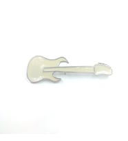 Mordino Beyaz Gitar Büyük Pin (Karışık)