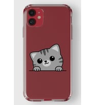 Iphone 11 Uyumlu Baskılı Yumuşak Silikon Şeffaf Telefon Kılıfı