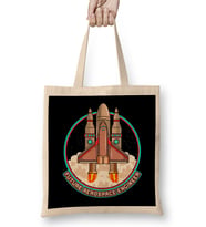 Future Aerospace Engineer Spaceship Launch Bez Çanta Uzun Saplı