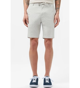 Lacoste Men's Regular Fit Gray Bermuda Shorts Erkek Keten Pamuk Bermuda Şort Gri