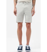 Lacoste Men's Regular Fit Gray Bermuda Shorts Erkek Keten Pamuk Bermuda Şort Gri