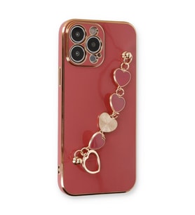 İphone 14 Kılıf Esila - Kırmızı