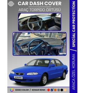 HYUNDAİ SONATA (1993-1998) Torpido Örtüsü Ön Göğüs Koruma Torpido Koruma Tam Uyum Çatlamayı Önler