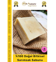 #sarımsaksabunu Doğal Güzel Kokulu El Yüz Saç Vücut Orijinal Bitkisel Sarımsak Sabunu 120g - 6 Adet