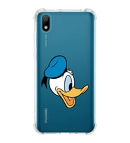 Huawei Y5 2019  Köşe Korumalı Antişok Kapak Donald Duck Tasarımlı Şeffaf  Kılıf