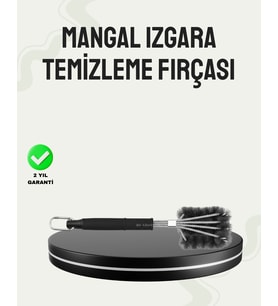 Paslanmaz Çelik Telli Mangal Temizlik Fırçası