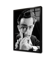 Salvador Dali Çerçeveli Cam Tablo
