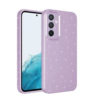 Samsung Galaxy A05S Uyumlu Kılıf Kamera Korumalı Simli Lüks Zore Koton Kapak