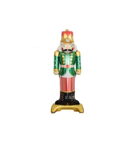 MİNİ PARTY STORE YILBAŞI Ayaklı Yeşil Kurşun Asker Folyo Balon