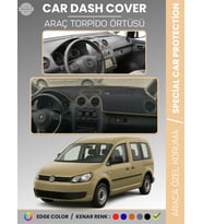 VOLKSWAGEN CADDY (2004-2015) Torpido Örtüsü Ön Göğüs Koruma Torpido Koruma Tam Uyum Çatlamayı Önler