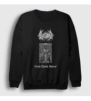 Presmono Unisex Siyah Saints Bloodbath Sweatshirt 386987tt