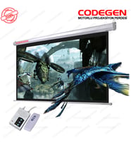 CODEGEN EX30 300x225 Motorlu Projeksiyon Perdesi