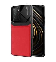 Xiaomi Poco M3 Kılıf Parlak TPU Emiks Kapak (Kırmızı)