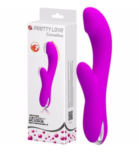 Agorshop Pretty Love Cornelius Isıtmalı 12 Mod Titreşimli Rabbitli Vibratör