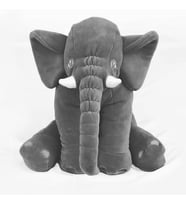 Büyük Uyku Arkadaşım Peluş Yumuşak Fil 60 cm [Gri]