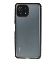 Mİ 11 Lite Kılıf Miami Şeffaf Silikon - Siyah