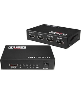 Fully G-538G 1.4V 1080P 3D 4 Portlu HDMI Splitter Dağıtıcı