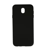Samsung Galaxy J7 Pro / J730 Kılıf Nano içi Kadife Silikon - Siyah