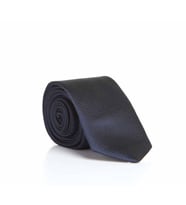 Lacivert Slim Fit Düz Renk Dokuma Kravat / DDK-03 (Renksiz)