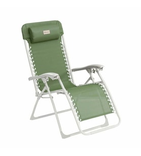 Outwell Ramsgate Ayarlanabilir Kademeli Kamp Sandalyesi Şezlongu Green V. (Karışık)