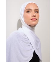 Tesettür Şal - Beyaz