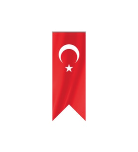 BUKET TÜRK MASA BAYRAĞI 8X30 BKT-198