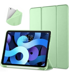 Apple iPad Air 11inç M2/M3 2025-2024 Kılıf TPU Kalem Bölmeli (Açık Yeşil)