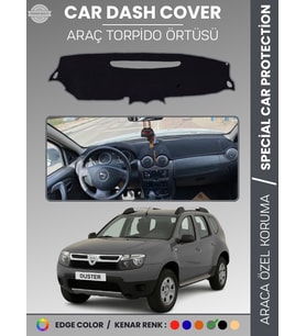 DACIA DUSTER (2009-2013) Torpido Örtüsü Ön Göğüs Koruma Torpido Koruma Çatlamayı Engeller Tam Uyum