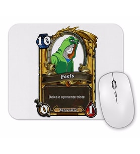 Fire Harg Racuni Summoners War Believe in Yourself Mouse Pad.jpg