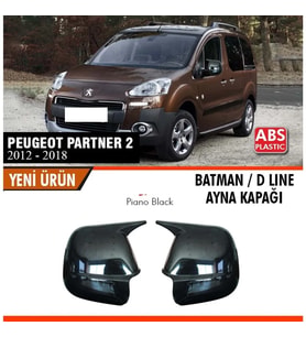 Peugeot Partner 2 Batman Ayna Kapağı 2012-2018 Model Arası