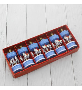 Dekoratif Mini Atlı Karınca Figürü 6'lı Set
