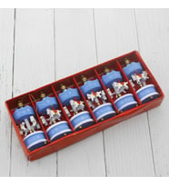 Dekoratif Mini Atlı Karınca Figürü 6'lı Set