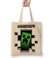 Minecraft Creeper Bez Çanta Uzun Saplı